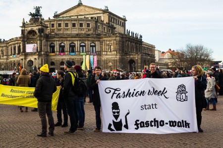 06. Februar in Dresden - Gegenprotest