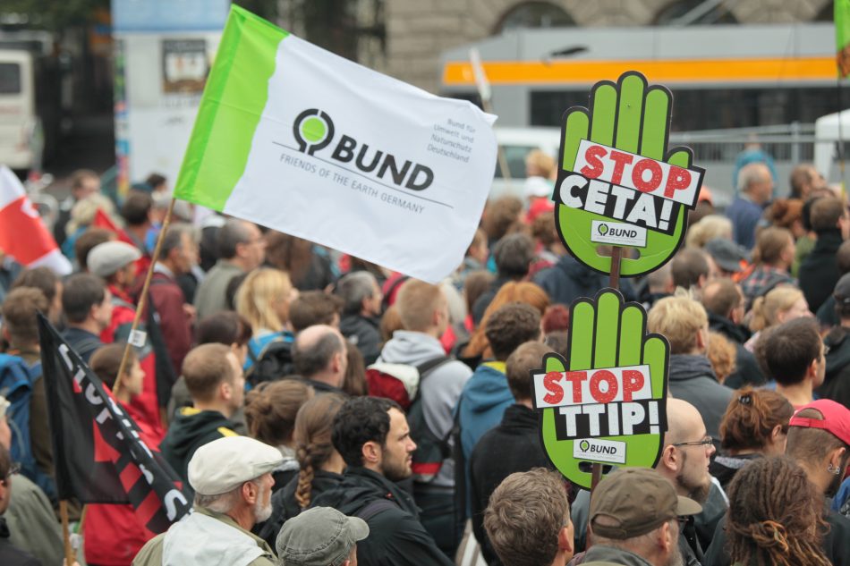TTIP Demo in Leipzig