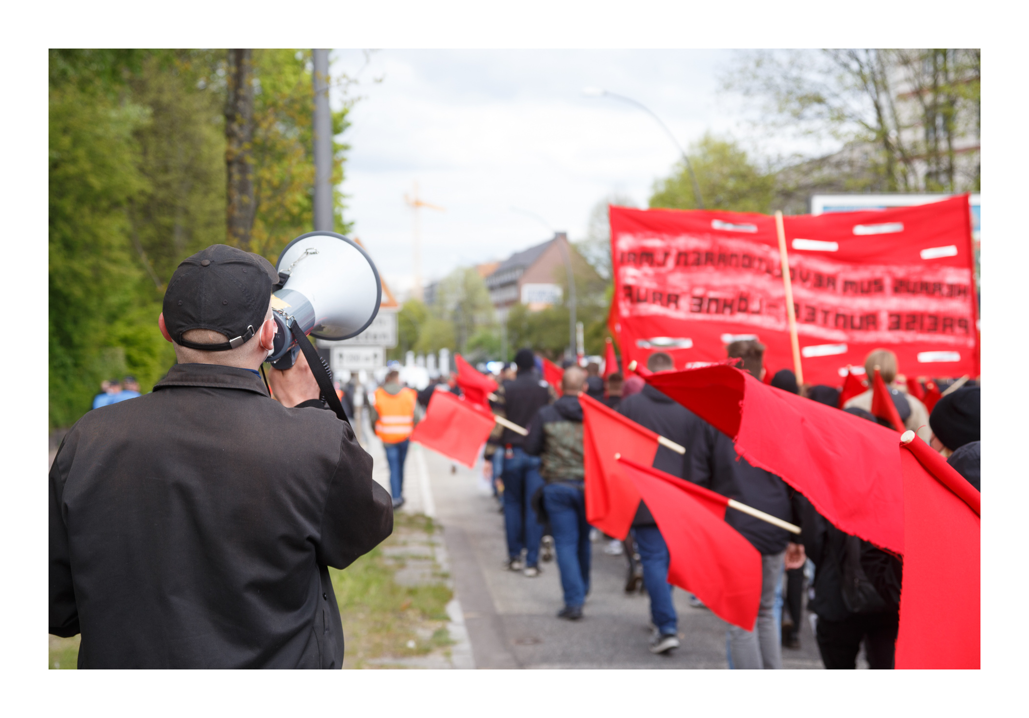 Revolutionäre 1. Mai Demonstration in Hamburg
