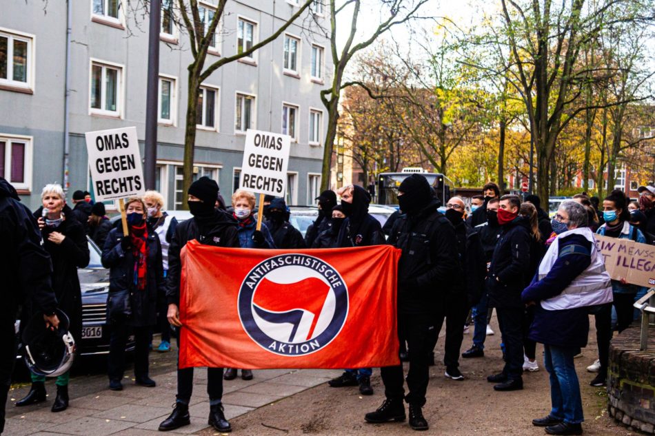 Demonstration gegen AFD Hamburg Parteitag