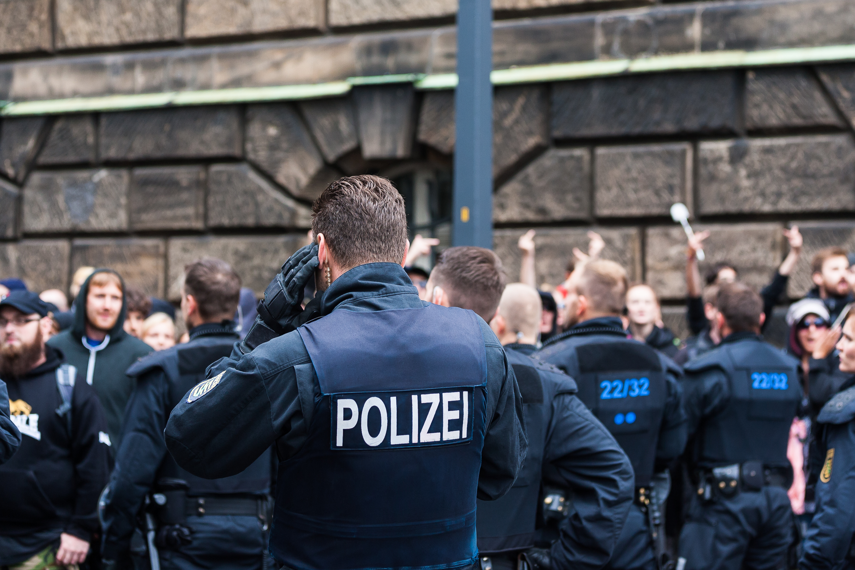 AFD Demonstration In Dresden | News Photo - Fotojournalismus