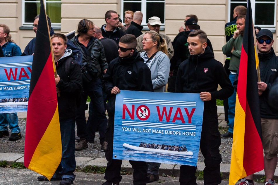 NPD Demonstration in Dresden