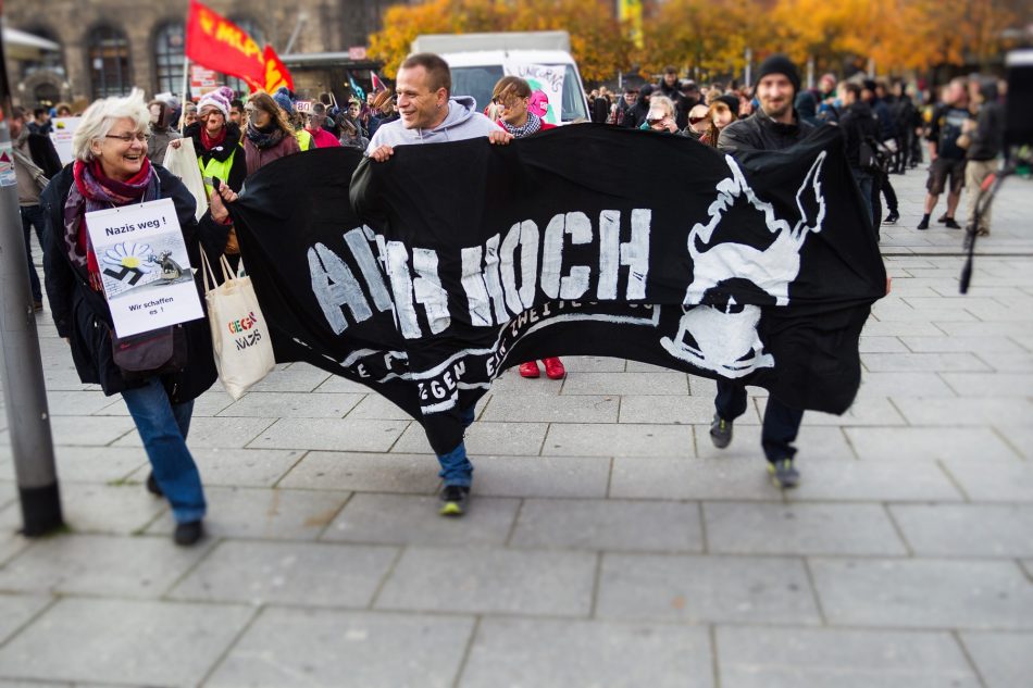 Herz statt Hetze Demonstration in Dresden