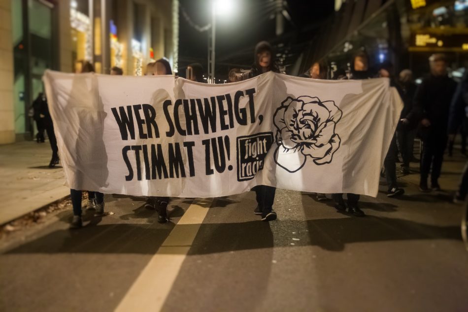 Nope Demo am 21. November in Dresden