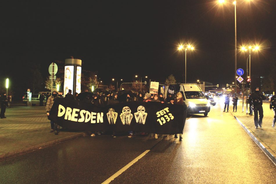 NOPE Gegenproteste am 07.11.2016 in Dresden