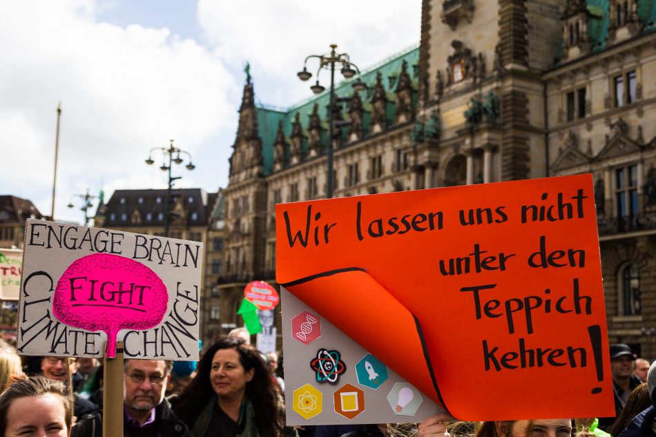 Die March for Science Demonstration in Hamburg