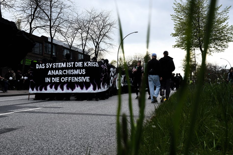 Die Anarchistische Demonstration am 1. Mai in Hamburg konnte nicht Starten