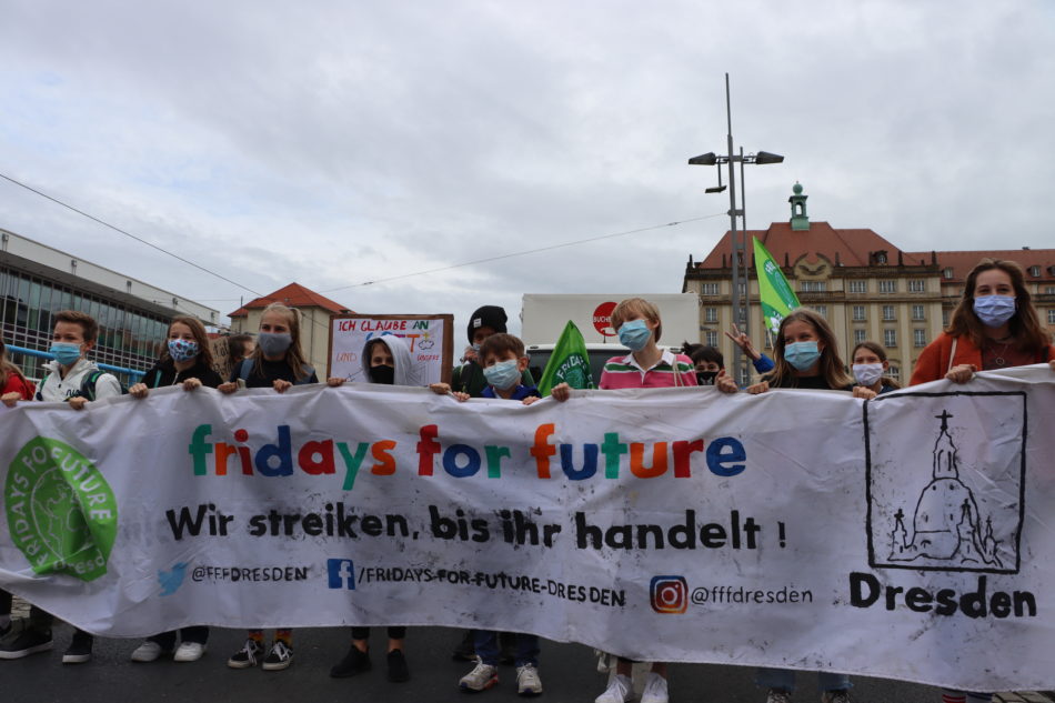 Friday for Future Demo in Dresden