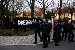 Demonstration in Laubergast