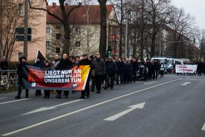 Demonstrationen am 10. Februar 2018 in Dresden