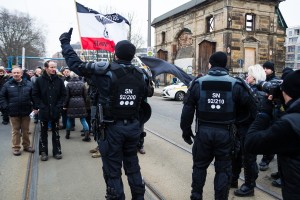 11. Februar Neonazi Demos in Dresden-15