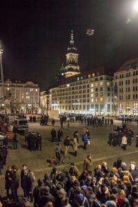 13. Februar 2018 Ausschreitungen bei AFD Veranstaltung in Dresden 