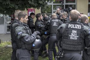NPD Demo in Niederedlitz und Gegenprotest