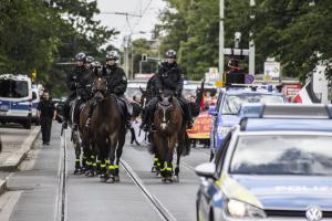 NPD Demo in Niederedlitz und Gegenprotest