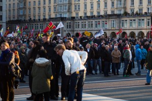 Pegida Demonstration in Dresden