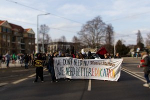 Bildung statt Rassismus Demonstration in Dresden