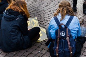 Bildung statt Rassismus Demonstration in Dresden